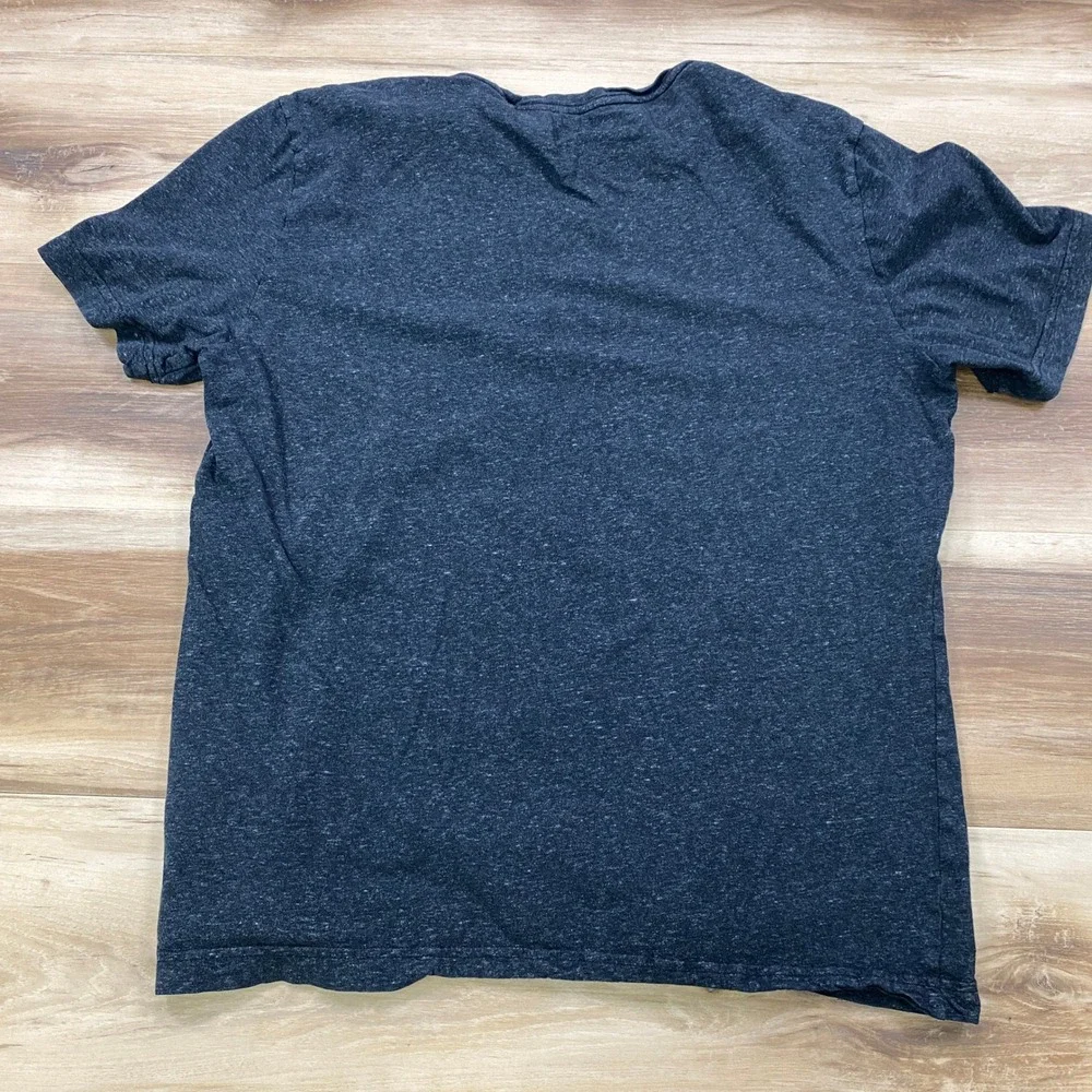 Banana Republic T-Shirt Mens M Minimalist Organic Cotton Soft Wash Grey Casual